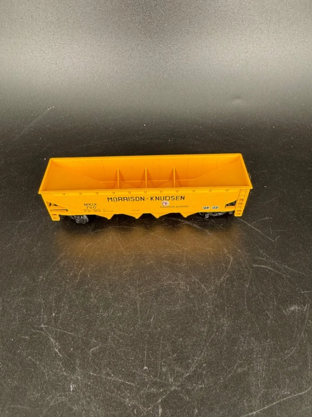 Vintage 1987 Bachmann Foley's Express HO Train OPEN HOPPER CAR Morrison-Knudsen
